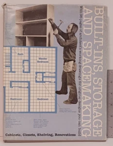 Built-Ins, Storage, & Spacemaking HB Book 1983 - Plans & Instr. FREE SHIPPING - Picture 1 of 1