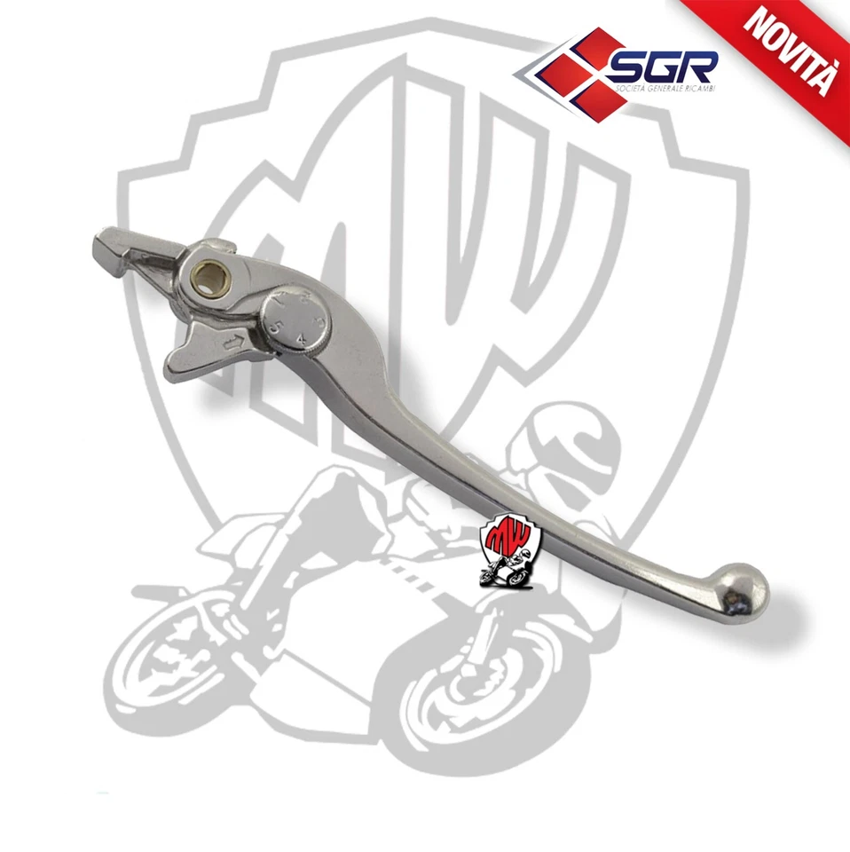 Ms-6a21667dfe Leva frizione SX 17 FE 4t 350 HUSQVARNA cromata forgiata EN 44.0