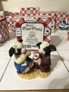 Mary's Moo Moos Will Moo? Engagement Cow Figurine 468754 - Picture 1 of 6