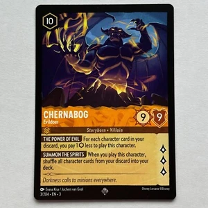 Chernabog 3/204 Disney Lorcana Into The Inklands Regular Super Rare Card NM - Picture 1 of 2