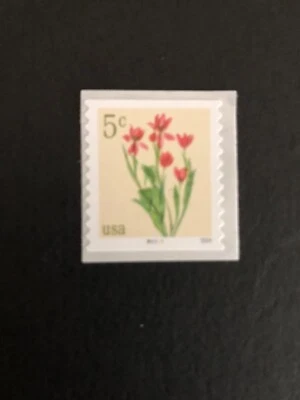 U.S. Stamps, Scott # 5905, PNC1 # P11111, Red Tulip, w/ NO Back #, from 10K Roll - Image 1 of 2
