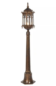 Gothic Grassland Lamp Aluminum Cast, Outdoor Lighting, 110V/120V - Picture 1 of 4