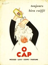 Toujours Bien Coiffe 1938 Vintage Art Deco Print Poster Wall Art Picture A4 size