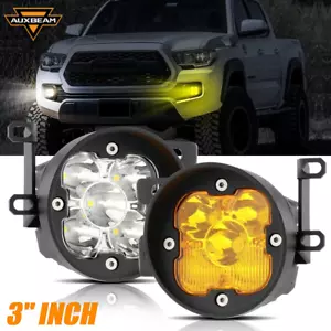 AUXBEAM 3"inch LED Fog Light Pods Mount Bracket For Toyota 4Runner Tacoma Tundra - Bild 1 von 12
