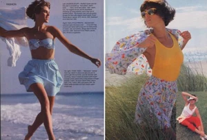 1985 Maria Johnson Fashion 12-seitiges MAGAZIN EDITORIAL Heat Beaters - Bild 1 von 6
