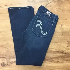 Jeans donna Rock and Republic taglia 28 Kasandra elasticizzato blu ottimo stato 32 x 29 - Foto 1 di 10