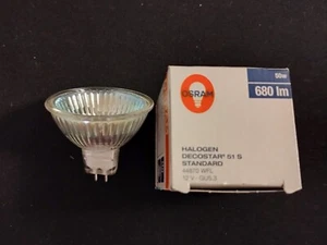 1x OSRAM Decostar 51S, 12V, 50W GU5.3 Reflector down Light Bulb, Single - Picture 1 of 9