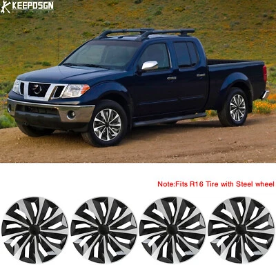 适用于日产 Frontier 2014 - 2020 16 英寸轮毂盖轮毂盖 R16 钢轮 — 第 1/4 张图片