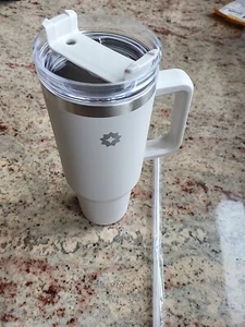 40 oz Tumbler with Straw Lid Insulated Double Wall Stainless Steel Water Bottle - Picture 1 of 17