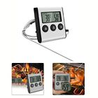 Maximize Flavor and Moisture Digital Kitchen BBQ Thermometer with Timer