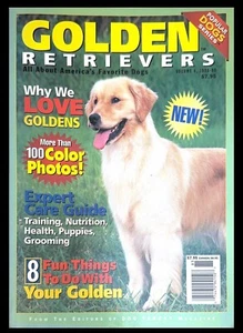 GOLDEN RETRIEVERS Popular Dog Series Magabook From Dog Fancy 1988-89 Volume 4 - Picture 1 of 2