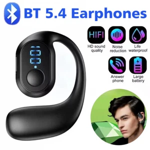 Auriculares Bluetooth TWS 5.4 Inalámbricos Auriculares de Oreja Abierta para Todos los Teléfonos - Imagen 1 de 27