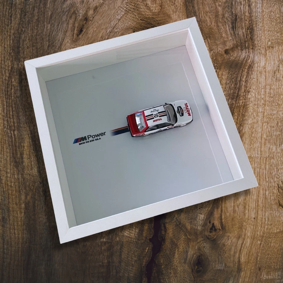 BMW M3 E30 Rally GR.A 1/43 quadretto - Immagine 1 di 4