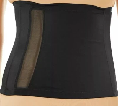 Prendas moldeadoras Ashro para mujer panel transparente control de cintura ceñidoras 1X negras nuevas sin etiquetas A8 Foto 1 de 2