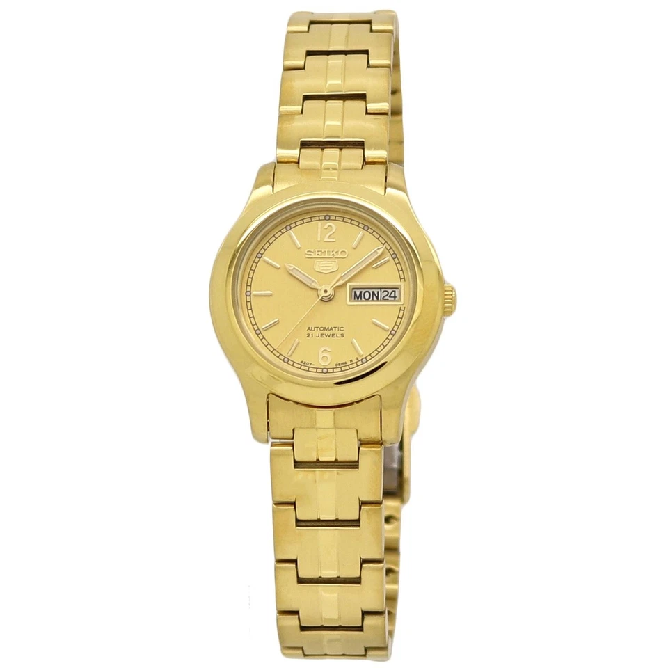 Seiko 5 Sports Gold Women's Watch - SYME02