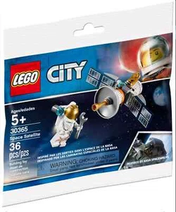 LEGO Space Polybag Oficial Retirado: Satélite Espacial - Set 30365 Nuevo en Caja - Imagen 1 de 3