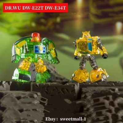 DR-WU DW-E22T SPACE DISC MINI Cosmos DW-E34T WASP BEE Transparent Robot 5cm - Image 1 of 4