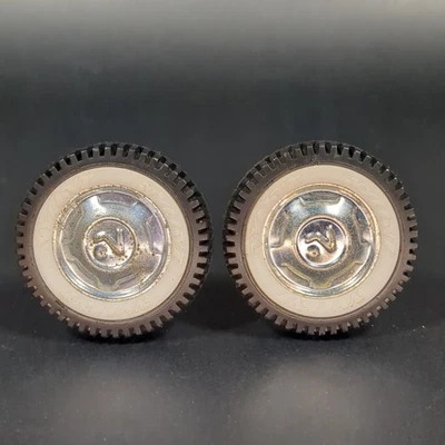 Nylint Car Carrier Trailer Axle Assembly Tires Wheels Parts Fire NFD - Image 1 of 4