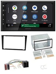 Kenwood DAB Bluetooth USB MP3 2DIN Autoradio für Opel Combo C Vivaro Corsa C Ome - Bild 1 von 11