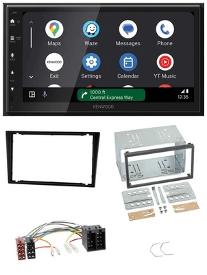 Kenwood DAB Bluetooth USB MP3 2DIN Autoradio für Opel Combo C Vivaro Corsa C Ome - Bild 1 von 4