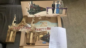 Ticket to Ride 20th Anniversary Marketing Promo Pop Up Cardboard Display Kit NEW - Picture 1 of 2