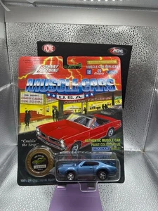 1994 Johnny Lightning Muscle Car USA 1969 Oldsmobile 442 Glacier Blue - Picture 1 of 1