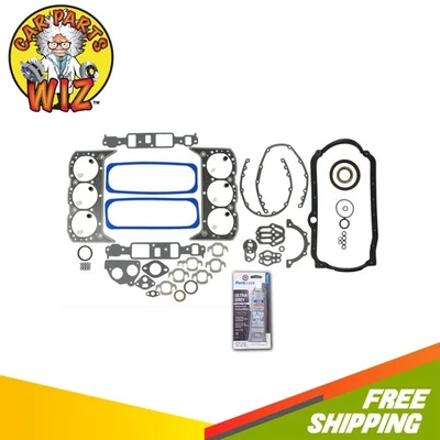 Engine Full Gasket Set Fits 87-92 GMC C1500 Chevrolet G10 Oldsmobile 4.3L VIN Z - Image 1 of 4