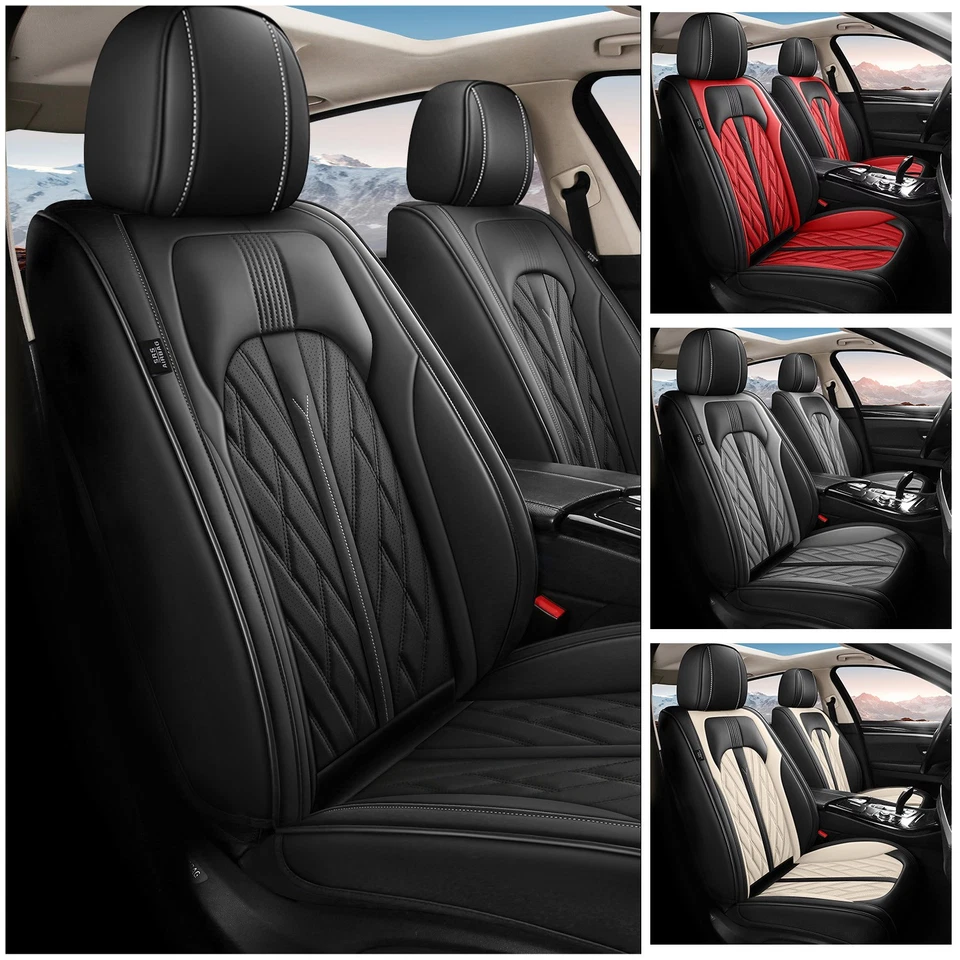 Seat Covers For Kia Forte 2010-2026, PU Leather Seat Cushion (2/5 Seats) - Image 1 of 1