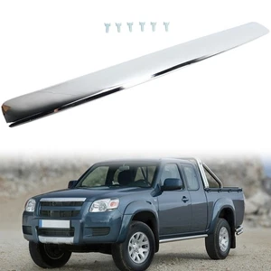 Chrome Hood Upper Grille Hood Molding Trim For Mazda BT50 BT-50 2006 - 2011 - Picture 1 of 14
