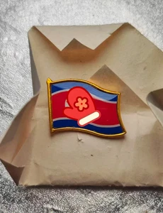 Original Korea Nationalflagge Pin Anstecker - Bild 1 von 2