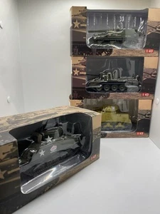 1/72 ALTAYA COLLECTION CHARS DE COMBAT LOT CHARS AMERICAINS - Imagen 1 de 5