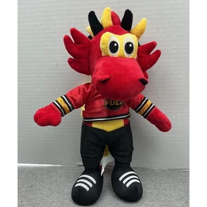 Nitro the Dragon! Indy Fuel Hockey Maskottchen Plüschtier 13 Zoll Stofftier – Teamgeist - Bild 1 von 7