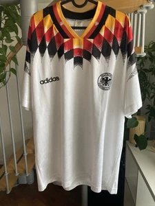 Jersey Germany 1994 Original XL Classic Matthaus Klinsmann Voller - Foto 1 di 11