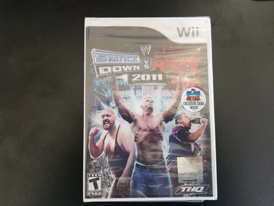 WWE SmackDown vs. Raw 2011 (Nintendo Wii, 2010) Brand New, Factory Sealed, CIB - Image 1 of 4