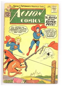 Action Comics 277 (FRPR) Krypto, Streaky, Super-Pets Superman 1961 DC Comic h558 - Bild 1 von 2