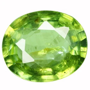 0.66 Ct Perfect Oval 6.1 x 5.1 MM 100% Natural Green Brazil PARAIBA TOURMALINE - Picture 1 of 5
