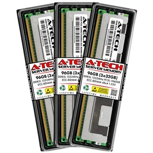 96GB 3x 32GB PC3L-10600R RDIMM Dell PowerEdge C6220 II M520 M820 R720 Memory RAM - Picture 1 of 5