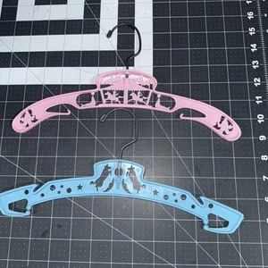 Vintage 1950’s Child's Plastic Hanger - Set Of 2 - Picture 1 of 1