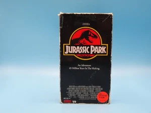 Jurassic Park VHS 1993 Jeff Goldblum Steven Spielberg Dinosaur Thriller - Imagen 1 de 5