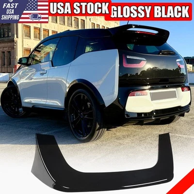 Alerón de techo trasero negro brillante para BMW I3 i3s hatchback 14-22 labio de ala de ventana superior Foto 1 de 4