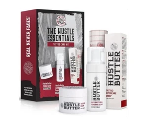 Hustle Butter Tattoo Aftercare Kit (Balsam, Seife, Aftercare Wrap) Essentials Set - Bild 1 von 10