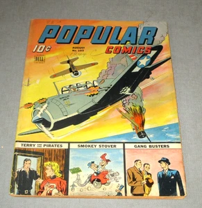 1944 BELIEBTE COMICS NR.102 - WW2 KAMPFFLUGZEUG SMILIN JACK COVER - TERRY & PIRATEN - Bild 1 von 8