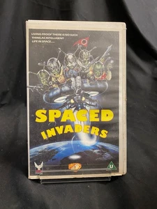 VHS Video : Spaced Invaders (Sci-Fi Comedy 1990) - Picture 1 of 2