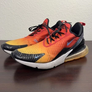 Nike Air Max 270 Schuhe Herren Größe 11,5 rot orange schwarz blau Farbverlauf DQ7625-600 - Bild 1 von 18