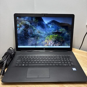 HP 17-BY1053DX 17" CORE i5-8265U@1.6GHZ 16GB 256GB SSD WCAM WIFI W11 & CAVO - Foto 1 di 8