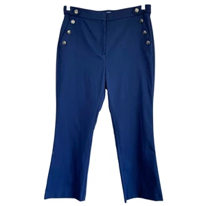 Loft Curvy Damen Matrosenhose gerades Bein marineblau Größe 12 maritim Küste - Bild 1 von 9