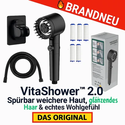 VitaShower™ 2.0 - Hand Shower Shower Head Shower Shower Set - For Soft Skin & Shine - Image 1 of 4