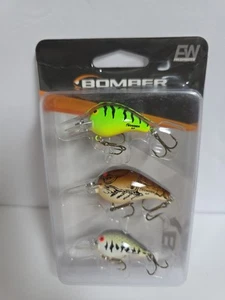 Bomber Lures Fat A 3 Lure Assortment Pack, Size 3F and 4F Floating Crankbaits - Picture 1 of 6