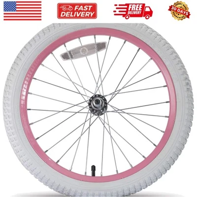 12 14 16 18 20 Inch Kids Bike Front Wheels Replacement Bicycle Wheels with 12... - Image 1 of 4