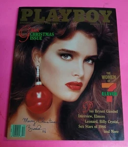 Playboy Magazine December 1986 Playmate Laurie Carr VG &B Free Shipping - Picture 1 of 3
